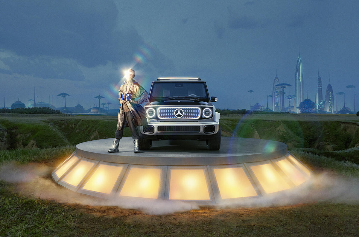 Mercedes-Benz EQG concept to become electric G-Class by 2025 | Autocar