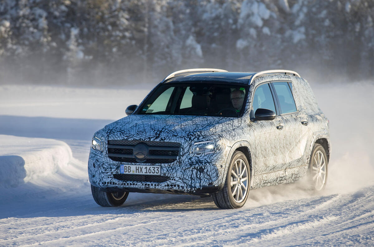 First Ride Mercedes Benz Glb 2019 Prototype Autocar