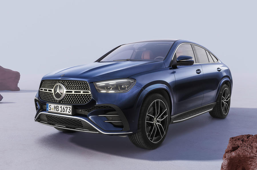 Mercedes Benz GLE coupe front left
