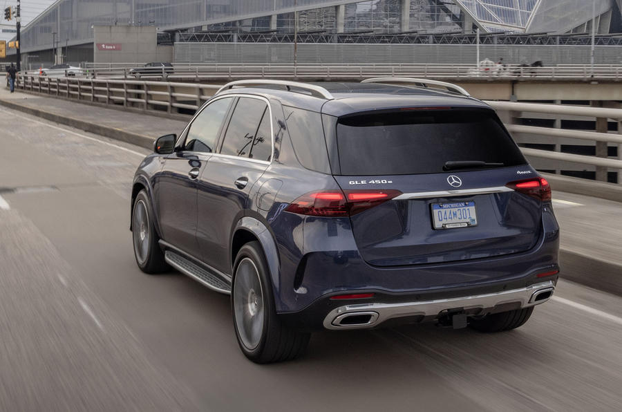 mercedes benz gle review 2023 002 tracking rear