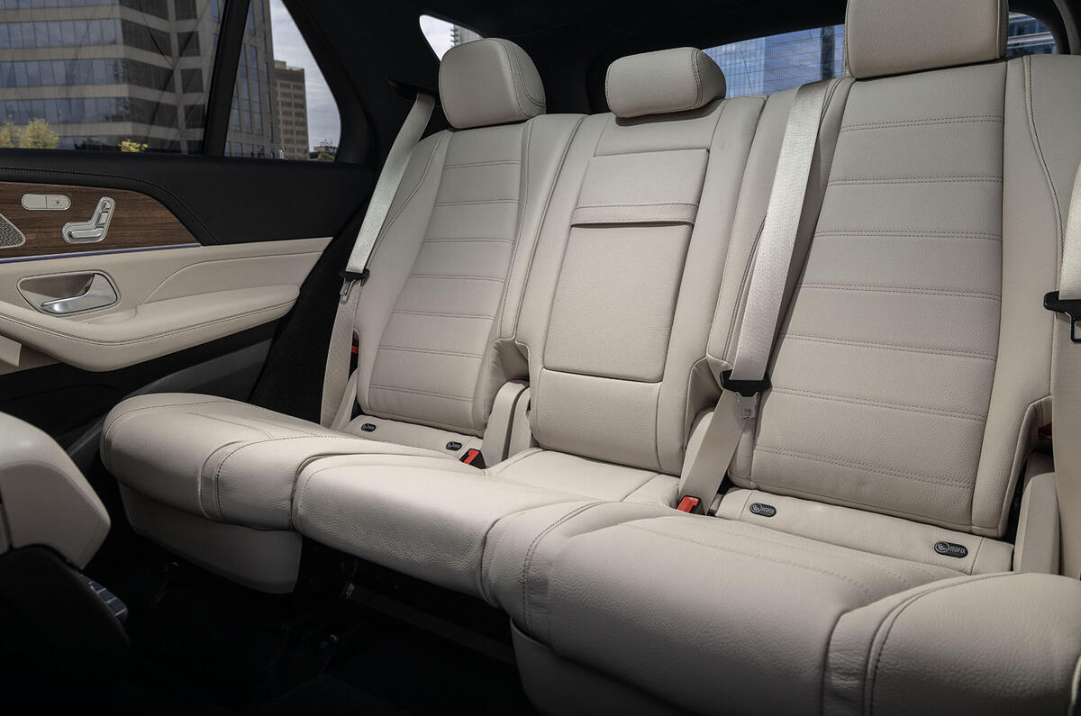 mercedes benz gle review 2023 013 seats rear