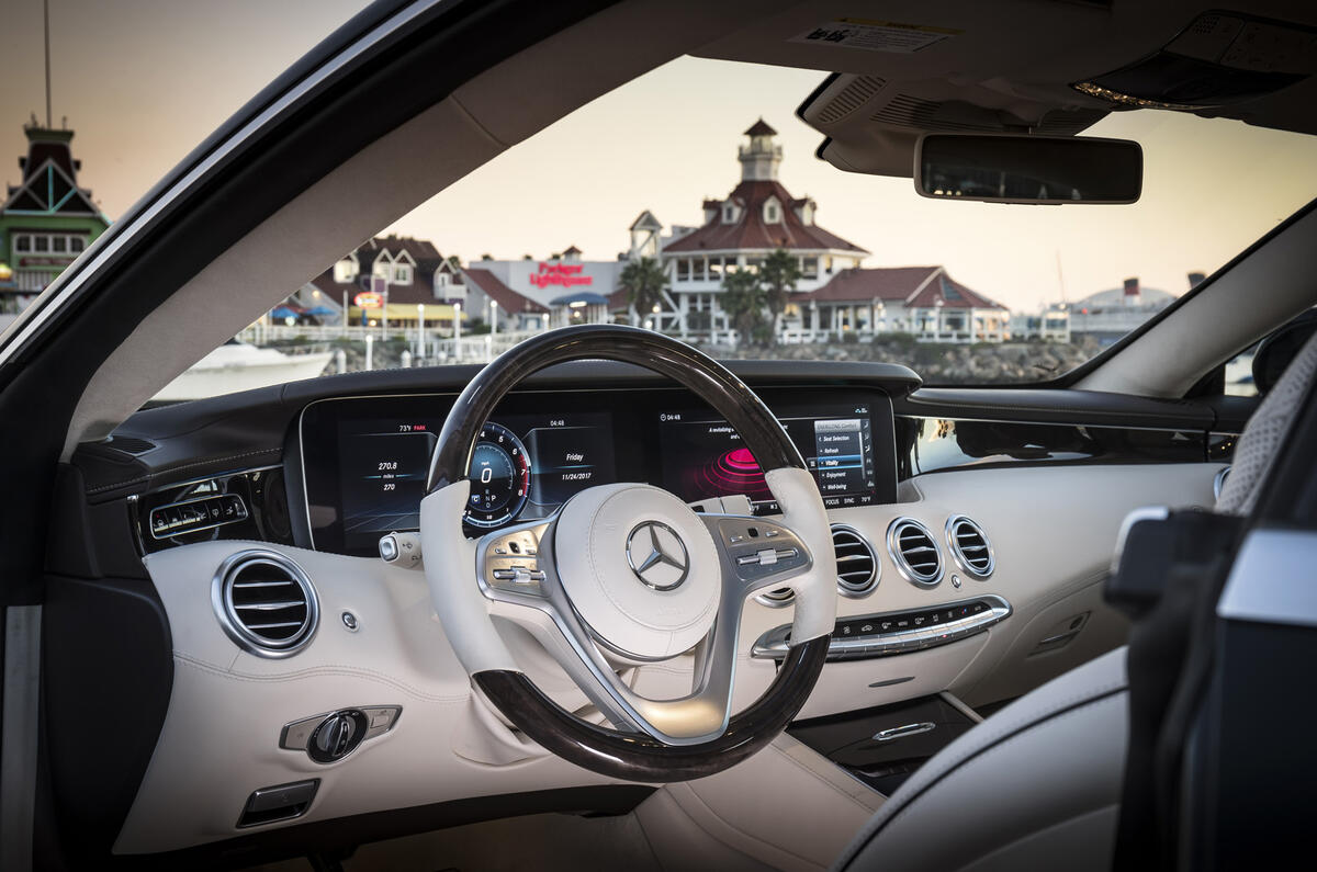 Mercedes Benz S560 Coupe 4matic 2017 Review Autocar