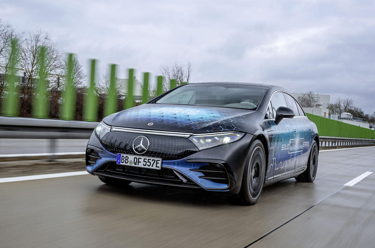 Mercedes-Benz tests solid-state battery with 620-mile range | Autocar