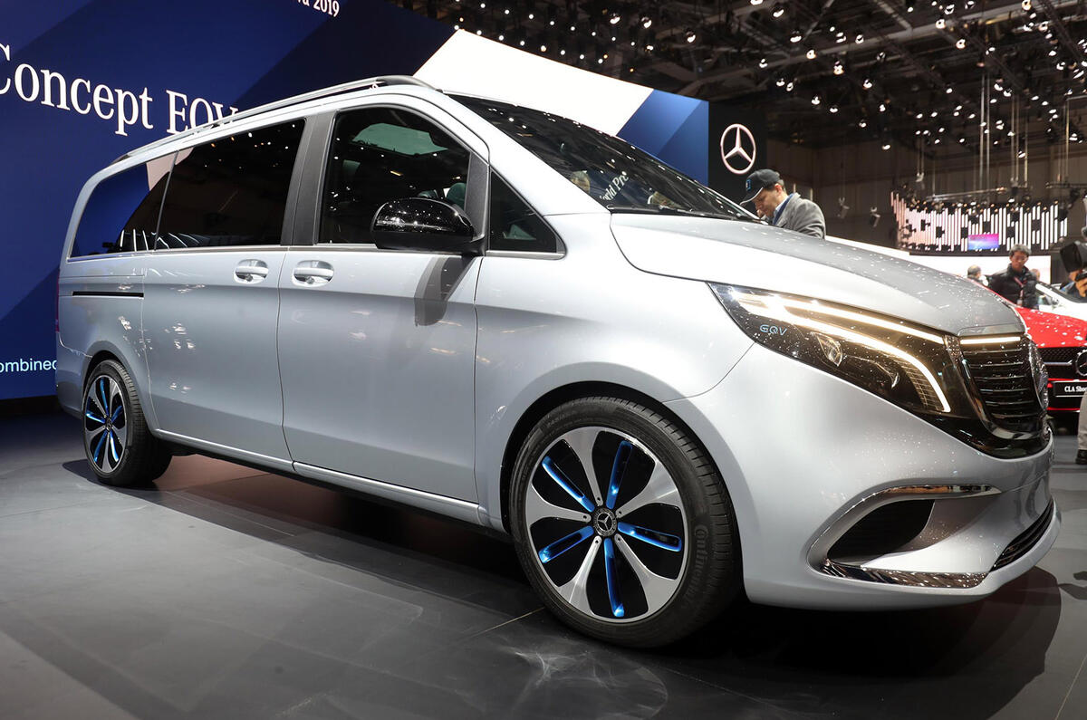 New Mercedes Benz Concept Eqv Previews Electric Mpv Autocar