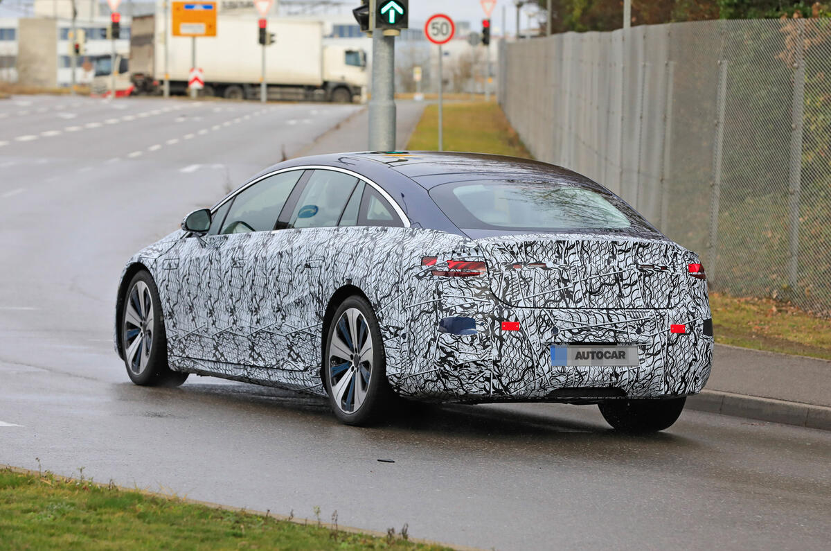 2021 Mercedes-Benz EQS: luxury EV drops disguise as reveal ...