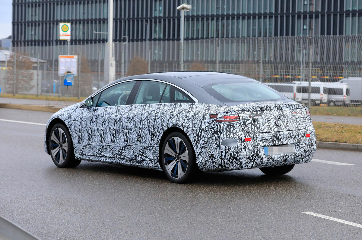 2021 Mercedes-Benz EQS: luxury EV drops disguise as reveal ...