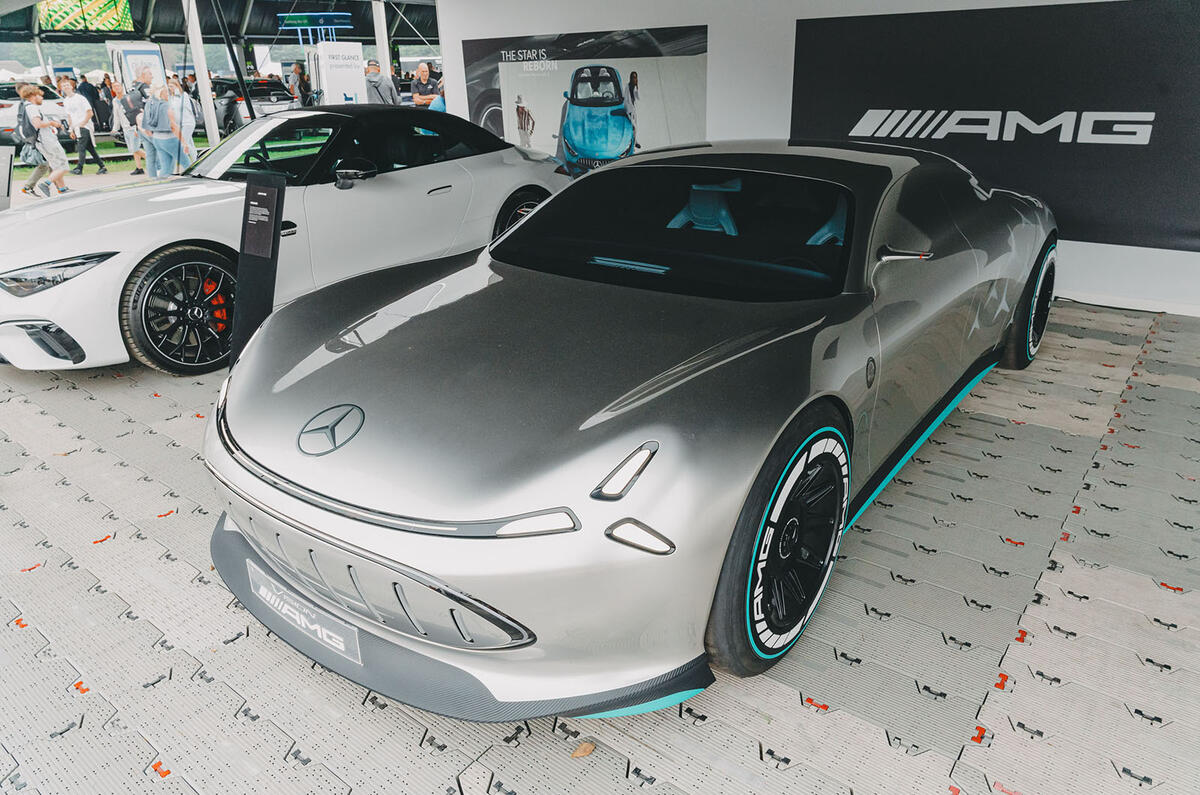 2025 Mercedes-AMG EV sports saloon to rival Porsche Taycan | Autocar