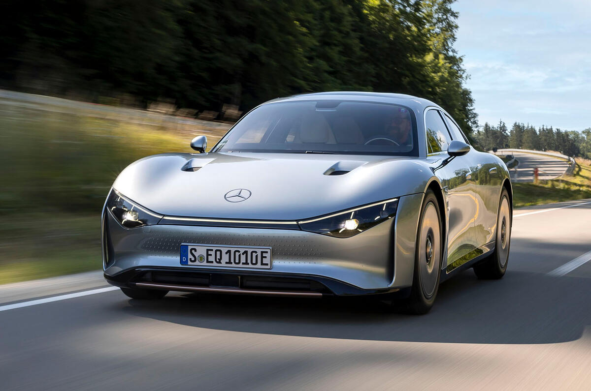 مرسدس ویژن eqxx 2022 001 ردیابی جلو