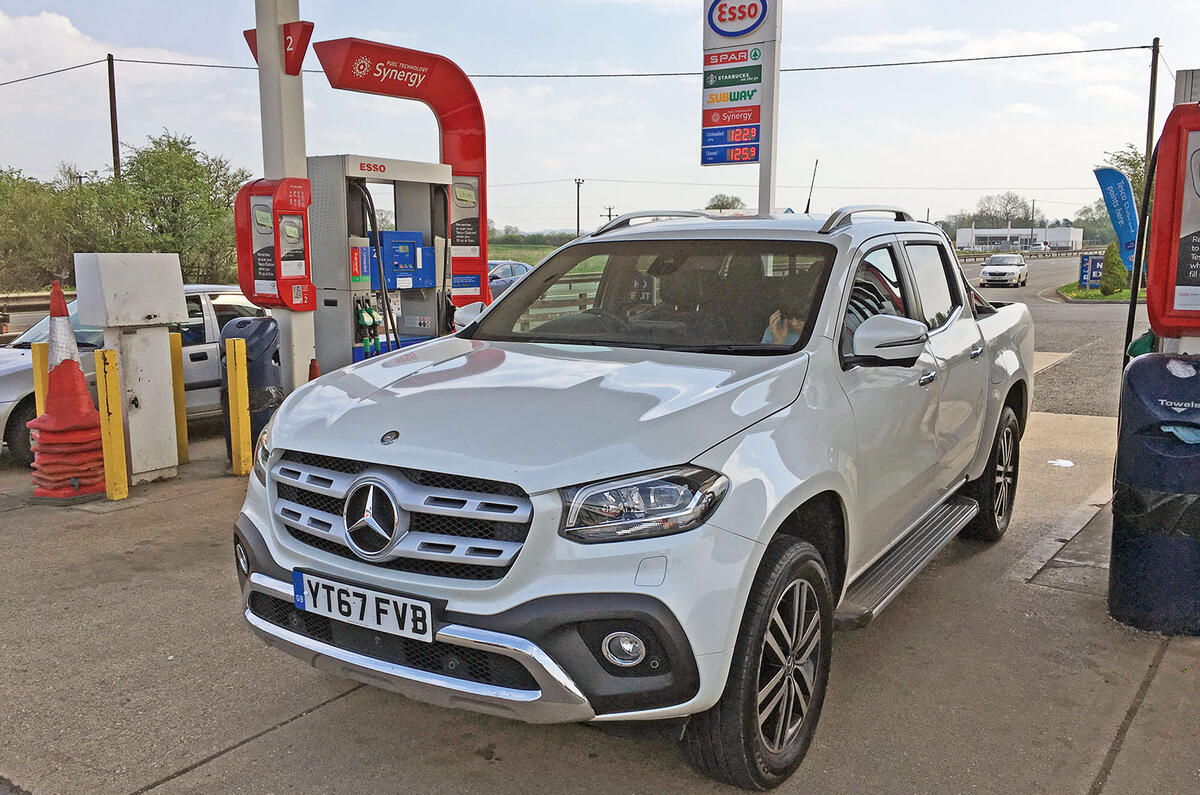 Mercedes-Benz X-Class longterm review fuel pump