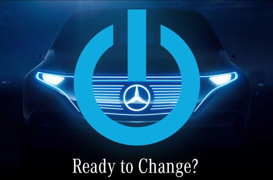 Mercedes electric SUV concept teased