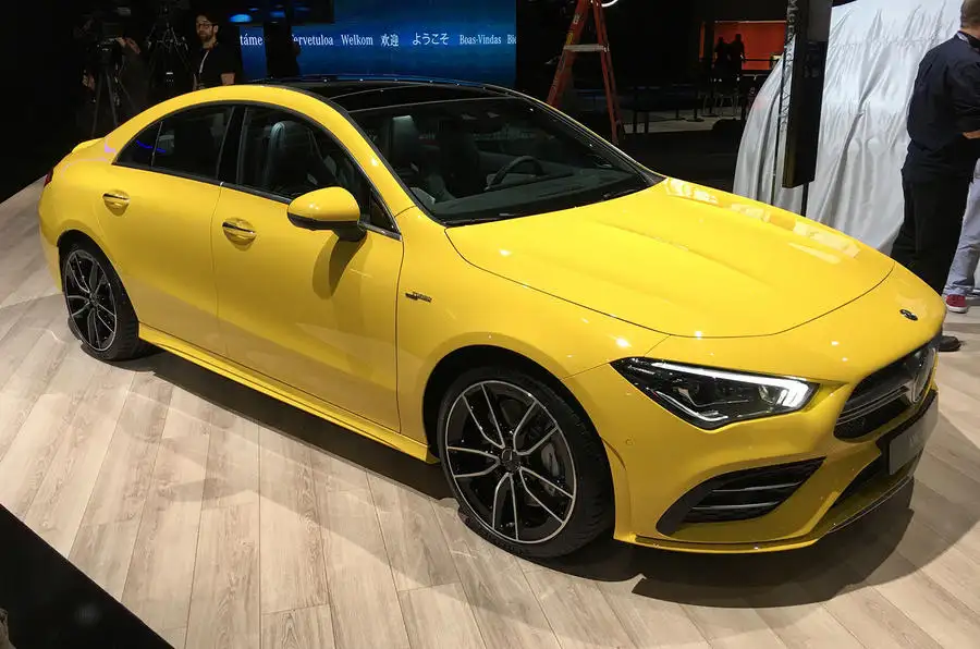 2019 Mercedes Amg Cla 35 Arrives At New York With 302bhp Autocar