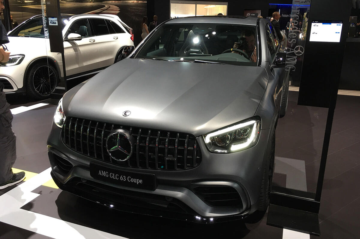 Mercedes-AMG GLC63 - New York Motor Show 2019 - nose