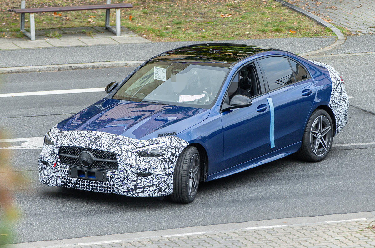 2020 Mercedes-Benz C-Class prototype