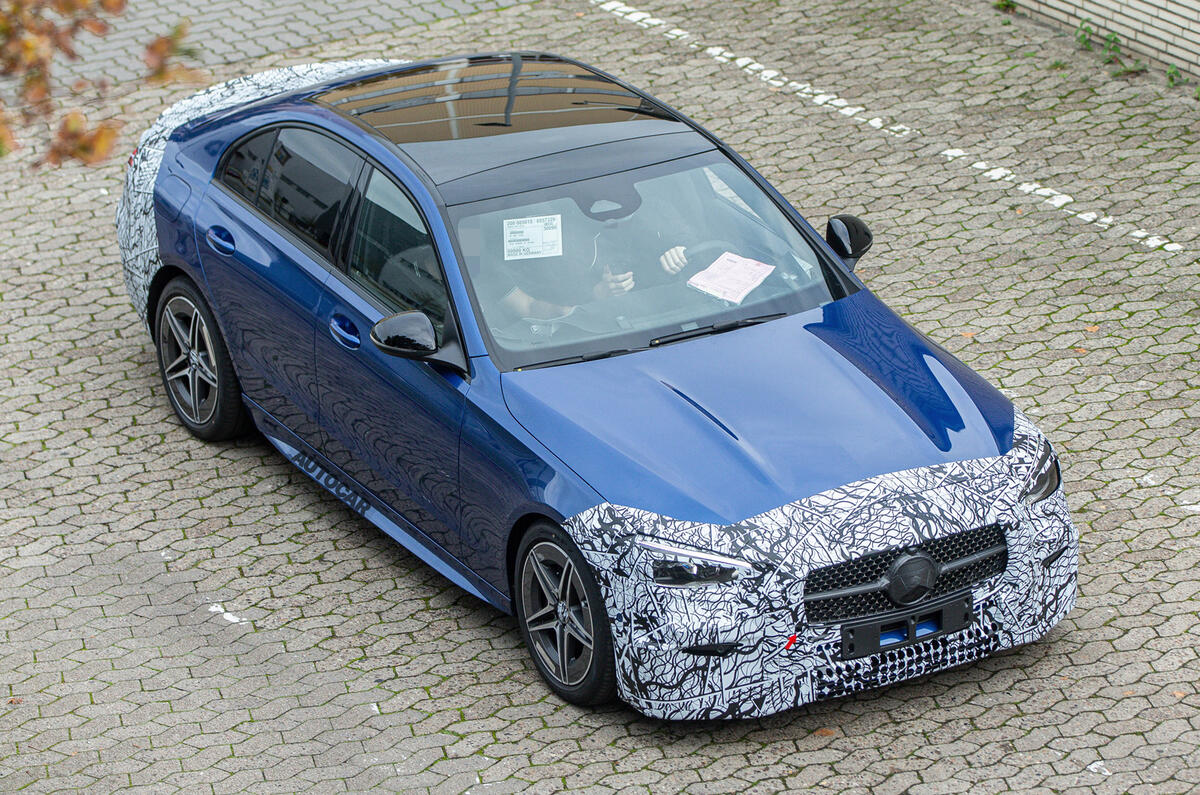 2020 Mercedes-Benz C-Class prototype