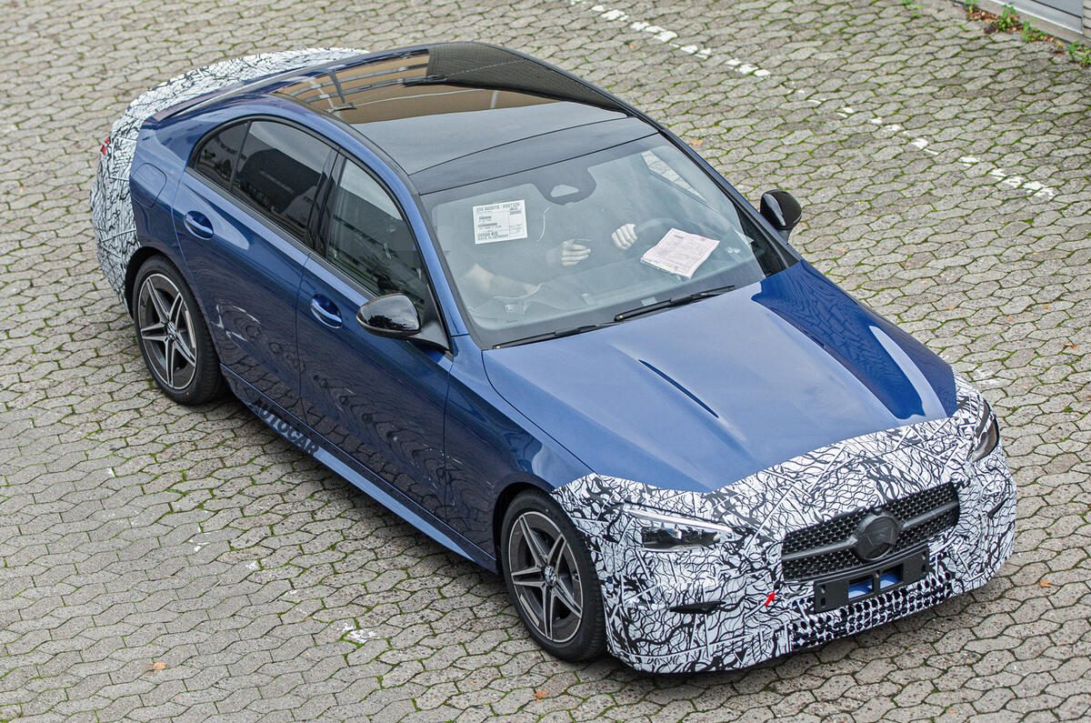 2020 Mercedes-Benz C-Class prototype