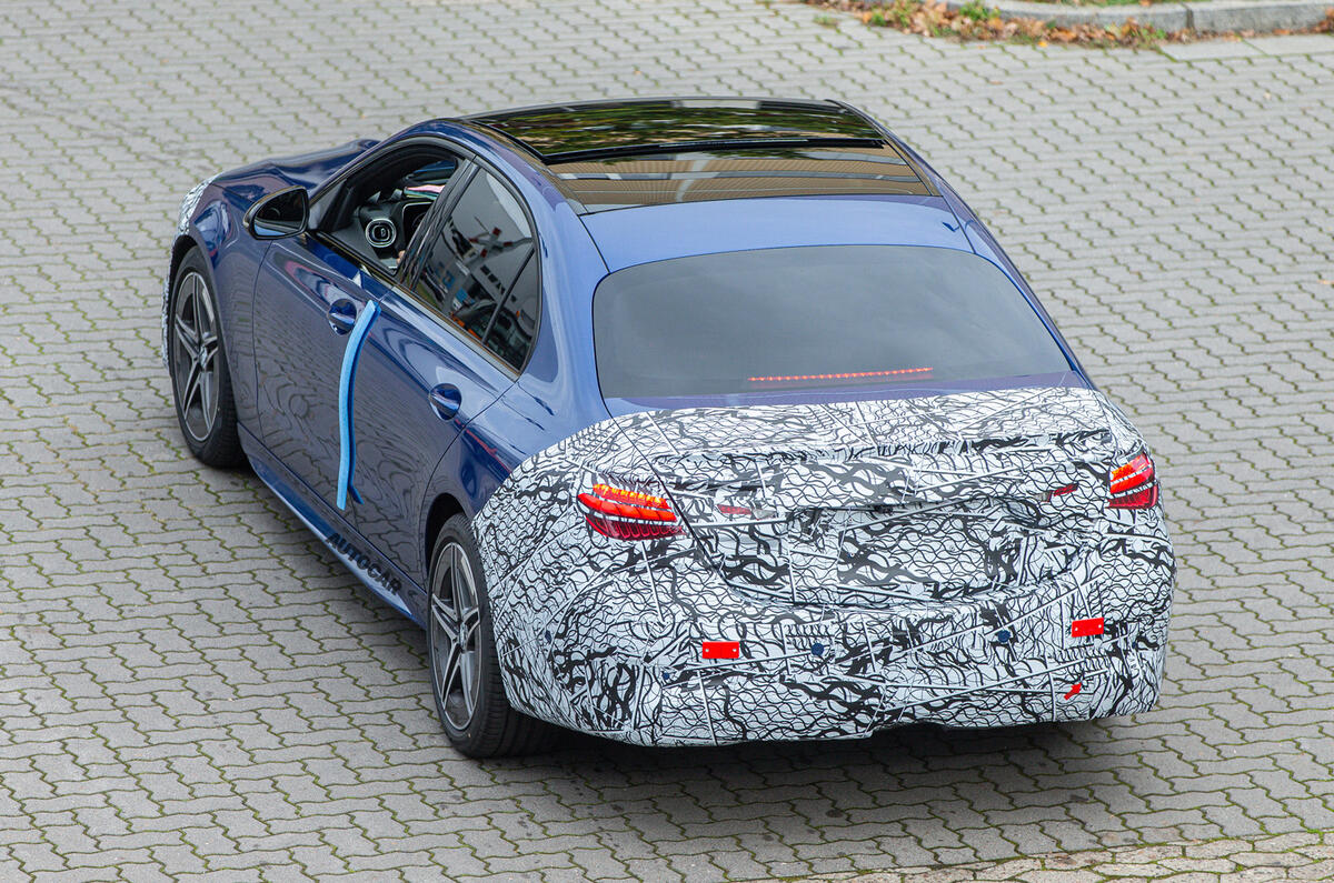 2020 Mercedes-Benz C-Class prototype