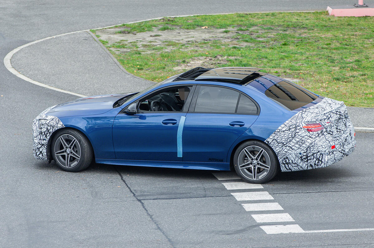 2020 Mercedes-Benz C-Class prototype