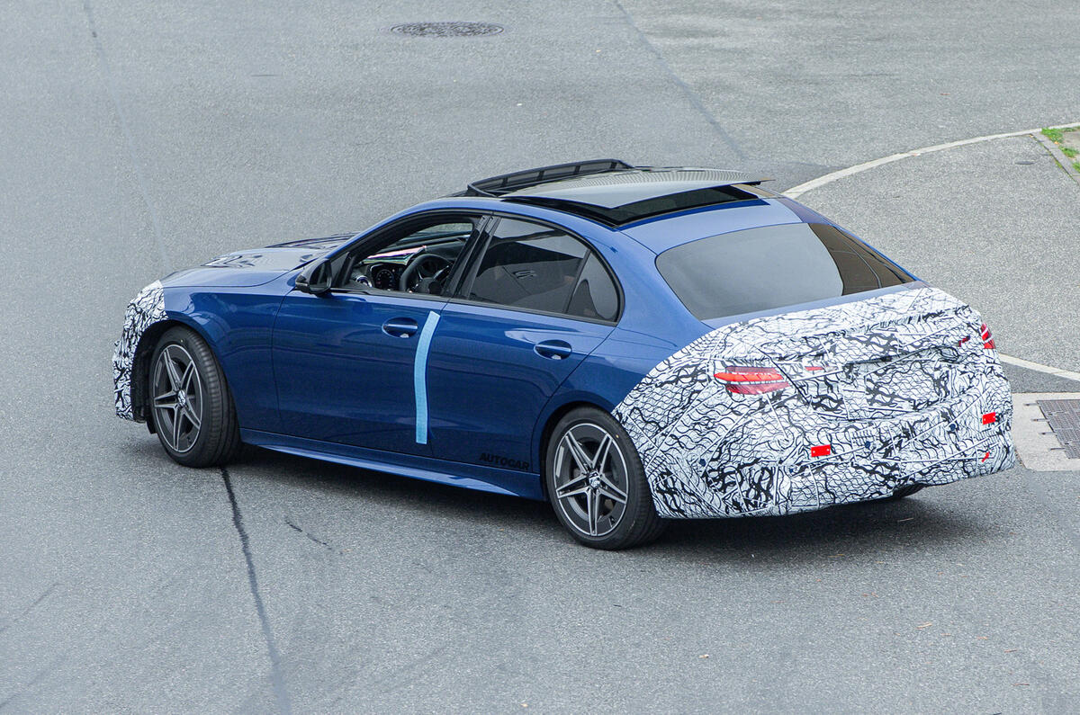 2020 Mercedes-Benz C-Class prototype