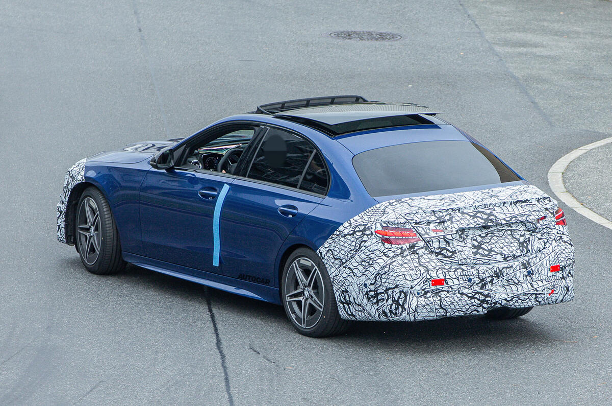 2020 Mercedes-Benz C-Class prototype