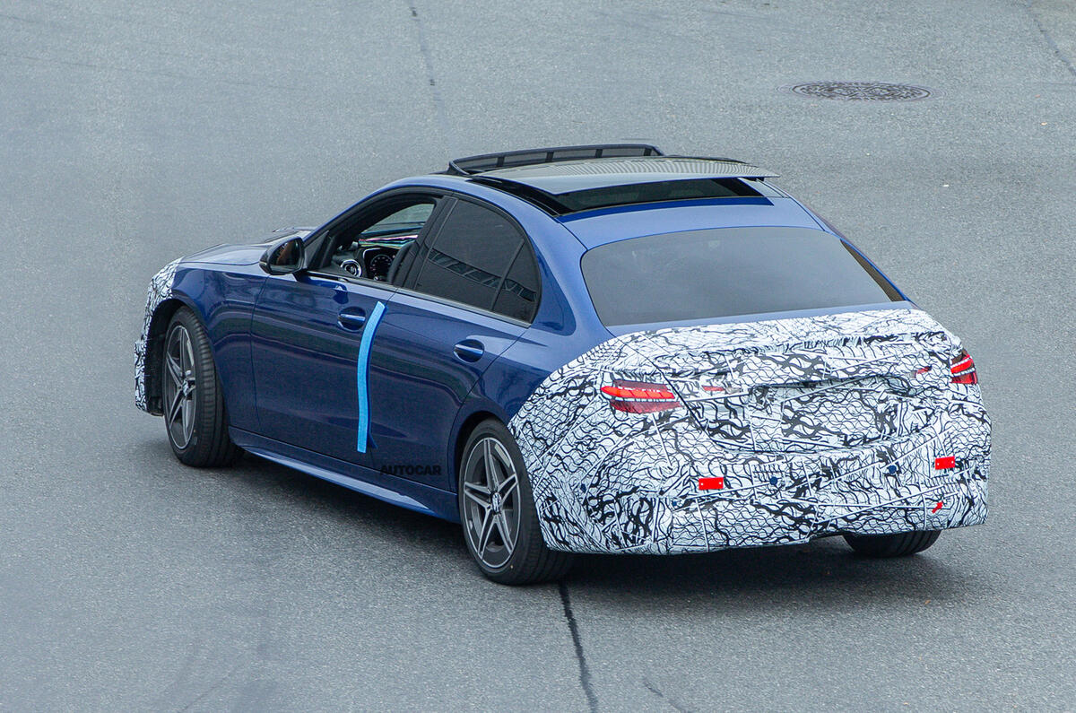 2020 Mercedes-Benz C-Class prototype