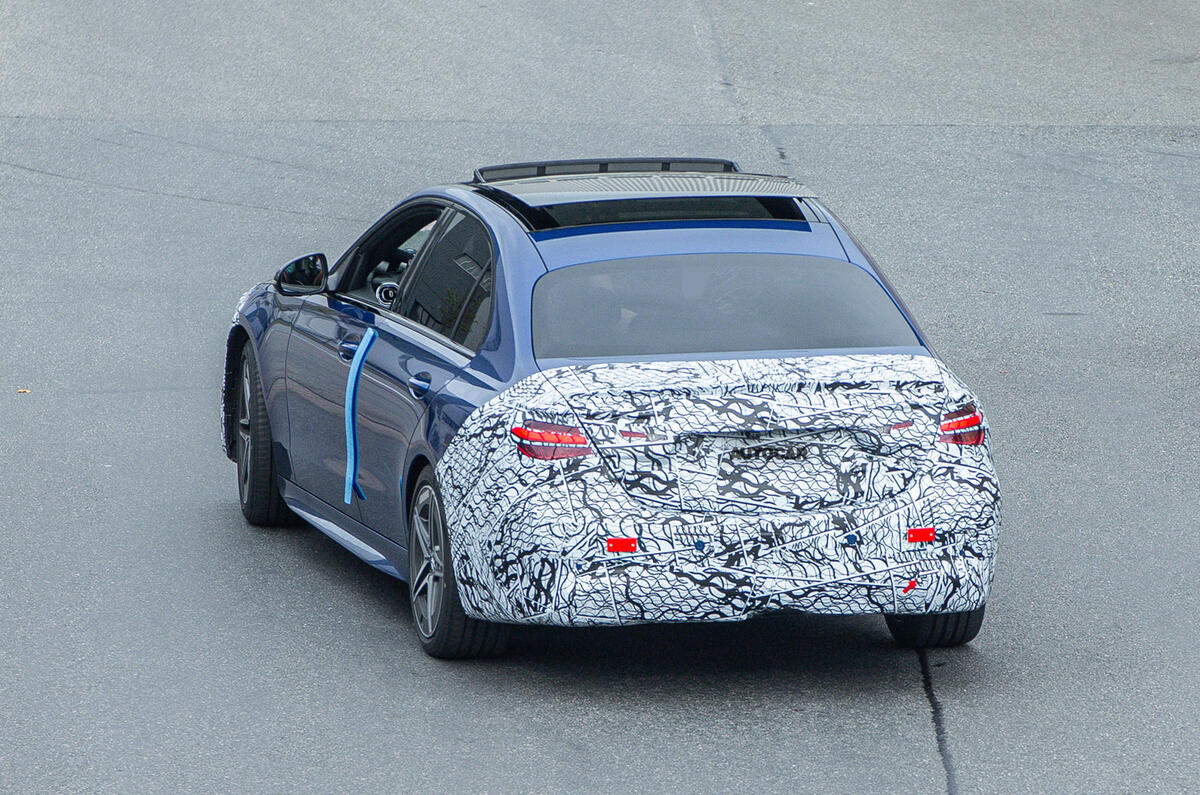 2020 Mercedes-Benz C-Class prototype