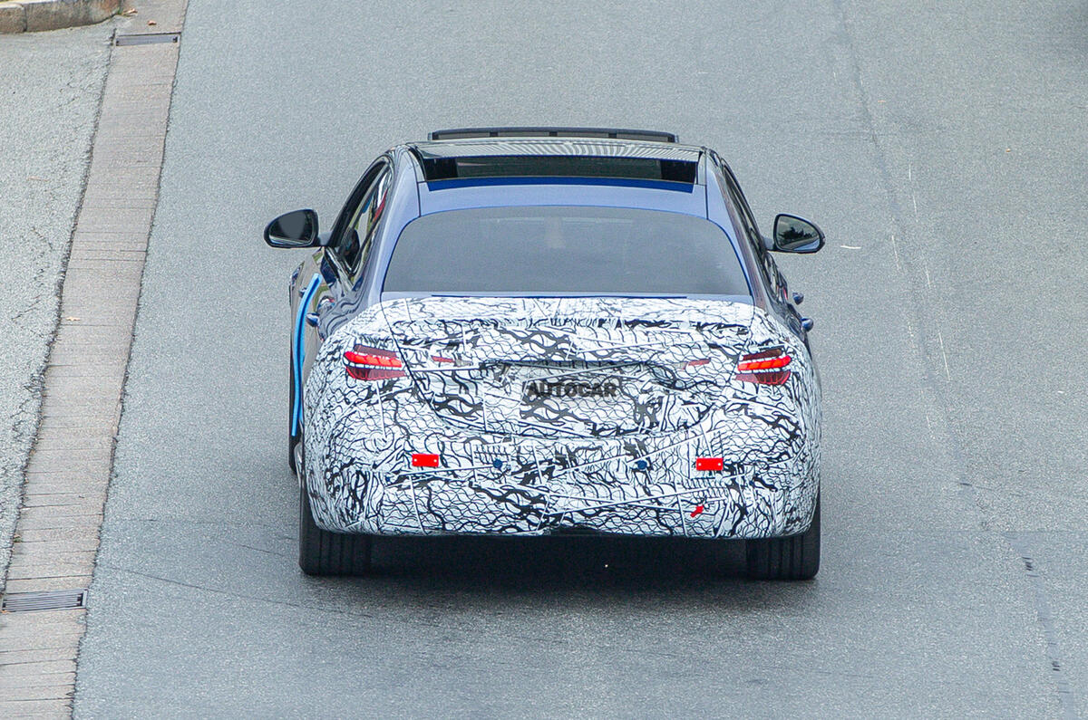 2020 Mercedes-Benz C-Class prototype