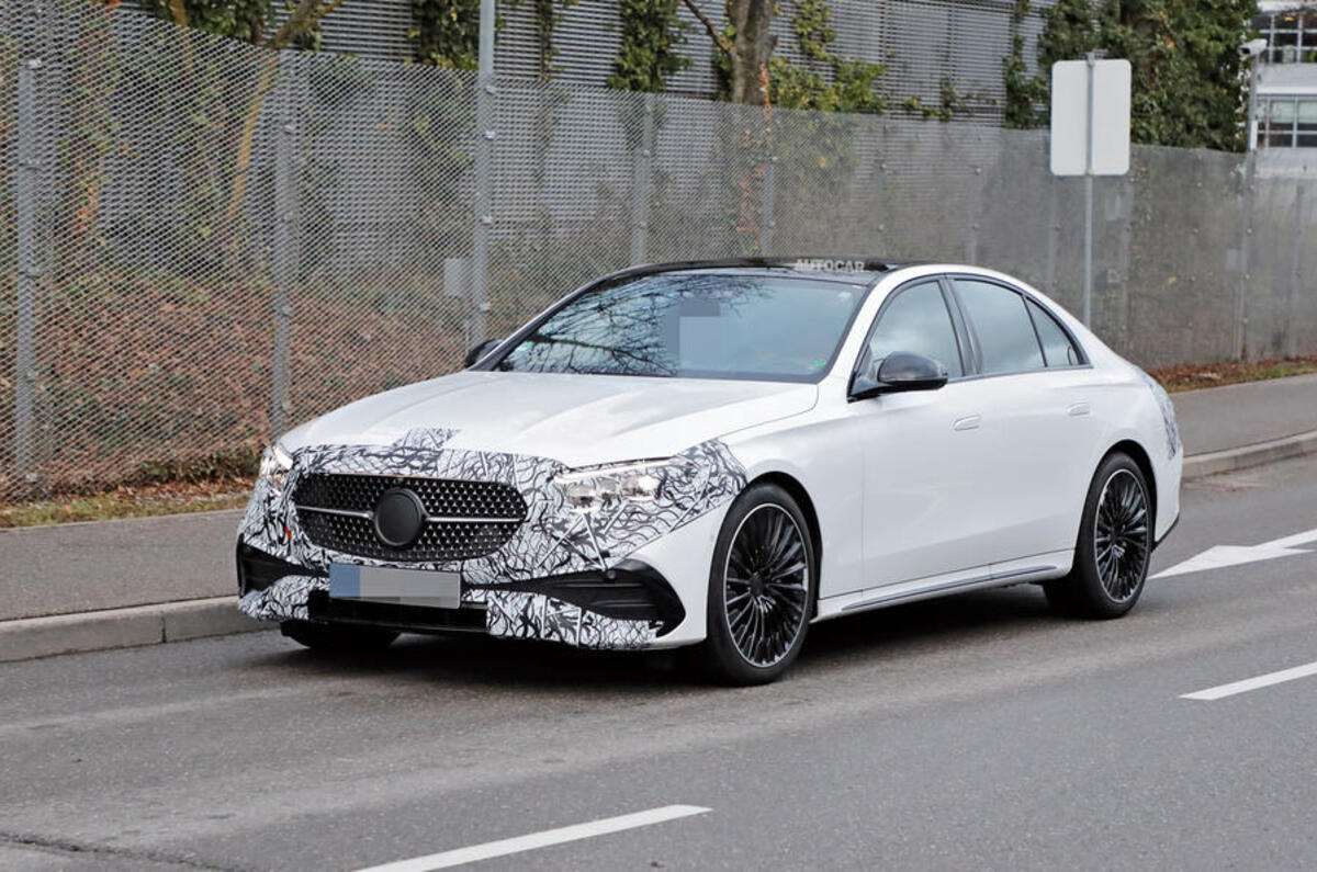 mercedes e class spies front lead