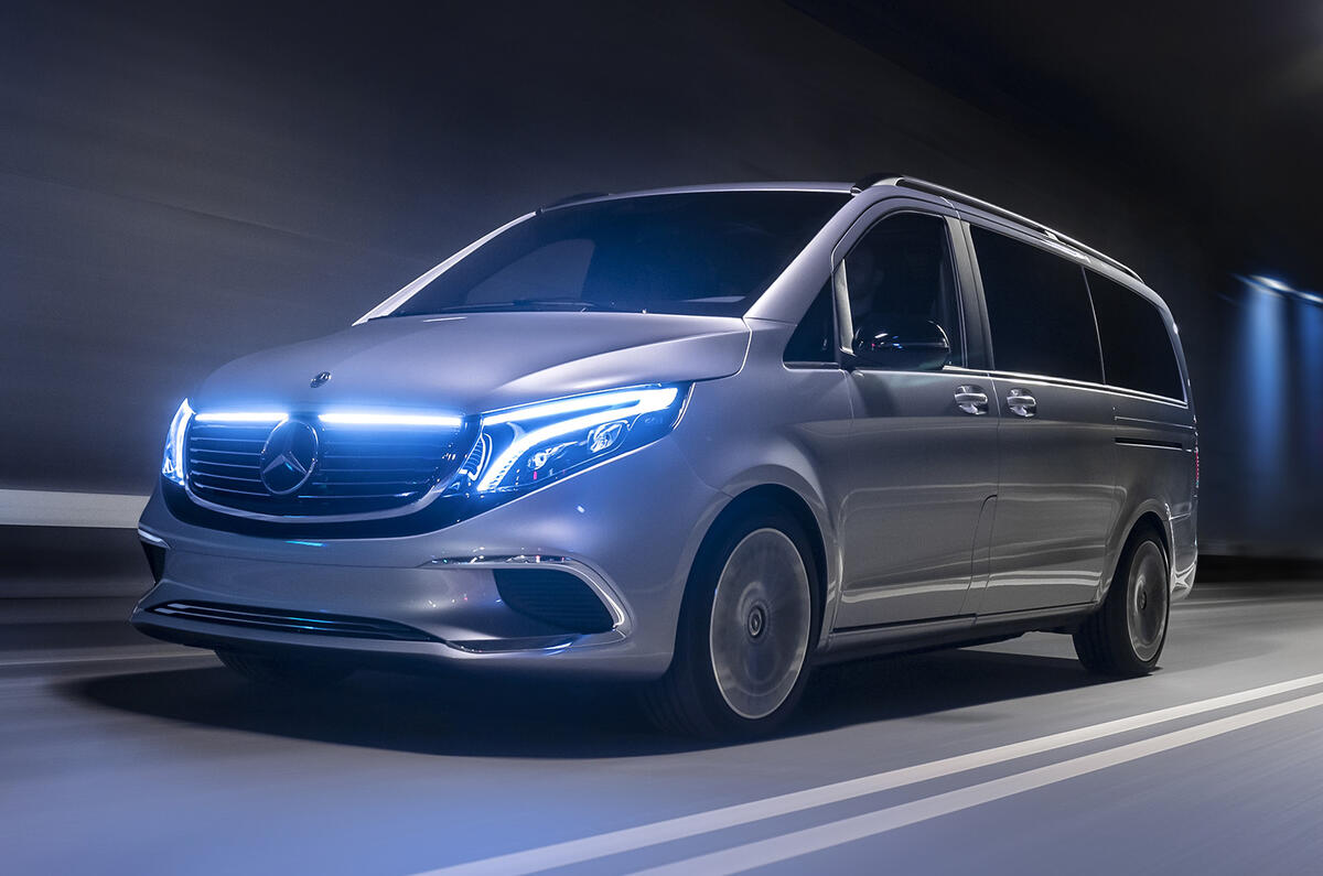 New Mercedes Benz Concept Eqv Previews Electric Mpv Autocar