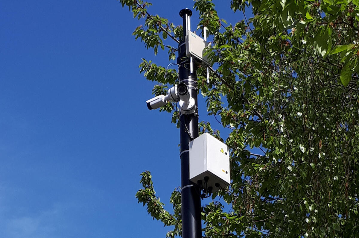 Midlands Future Mobility Scheme CCTV camera