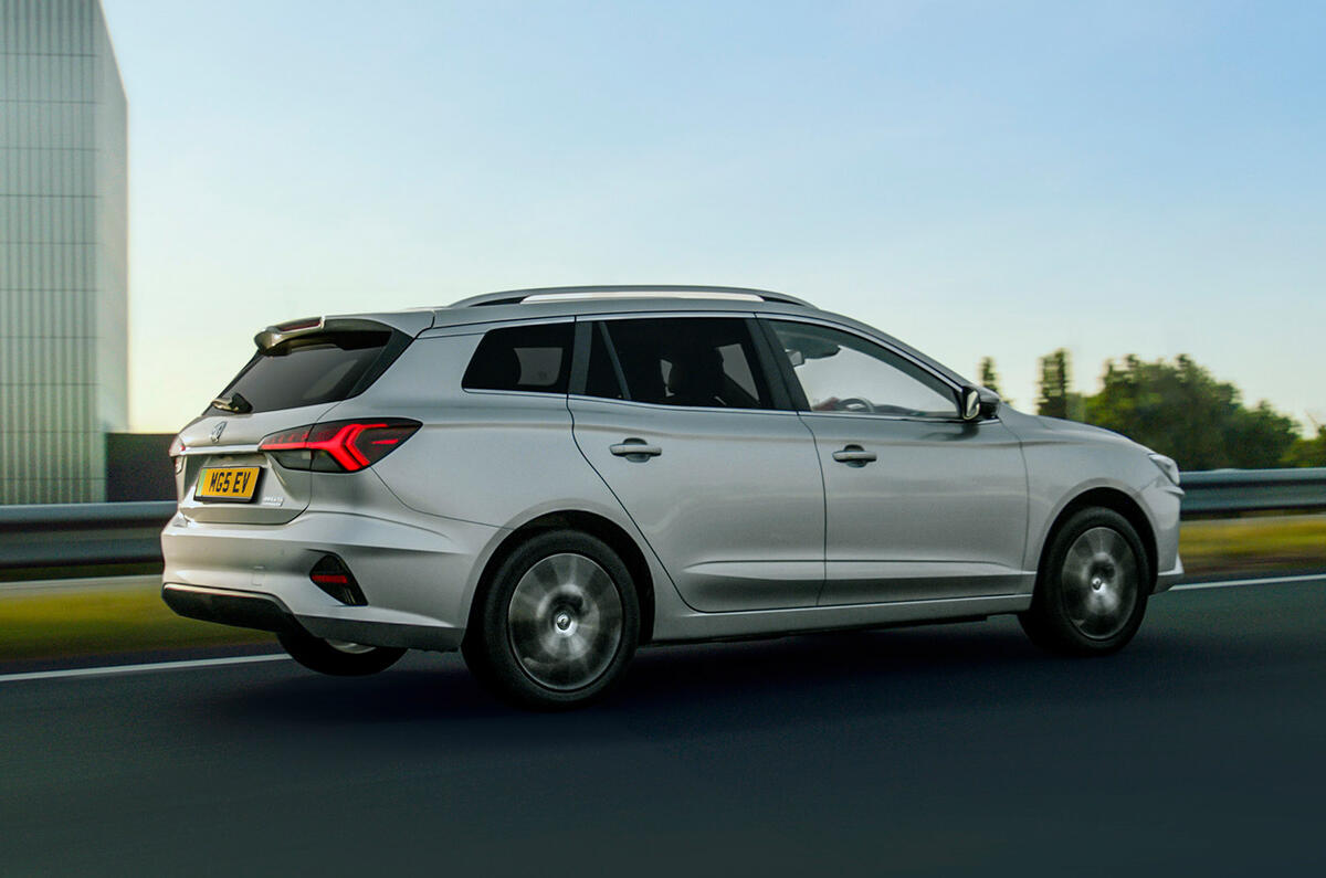 Updated MG 5 EV estate goes on sale at £30,995 | Autocar