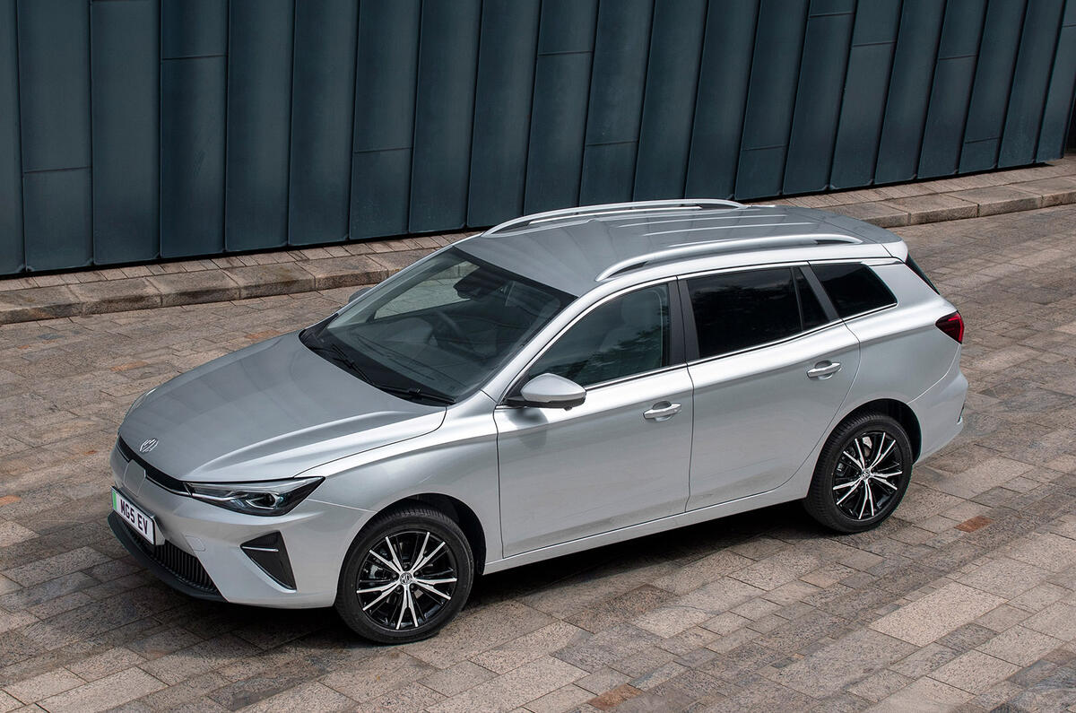 Updated MG 5 EV estate goes on sale at £30,995 | Autocar