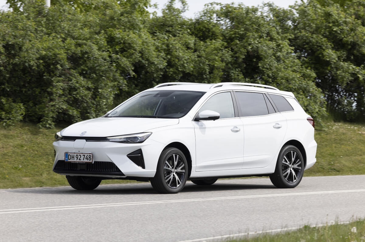 New mg ev shop estate