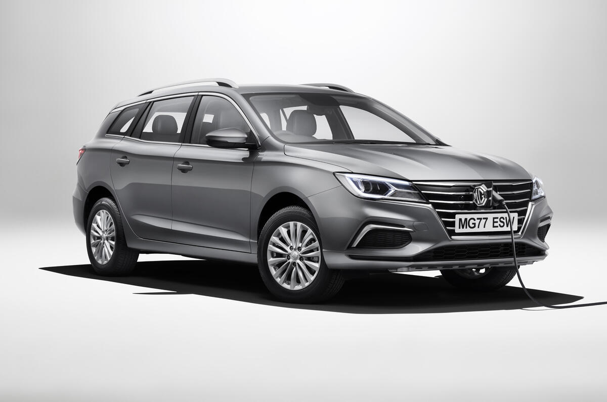 New MG 5 electric estate now on sale with 214mile range Autocar