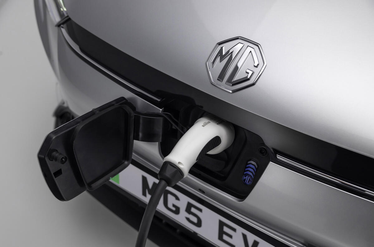 Updated MG 5 EV estate goes on sale at £30,995 | Autocar