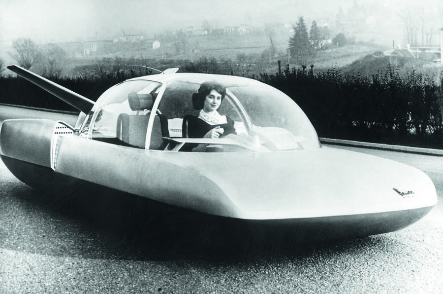 Atomic Simca Fulgur concept car of 1959 could drive itself