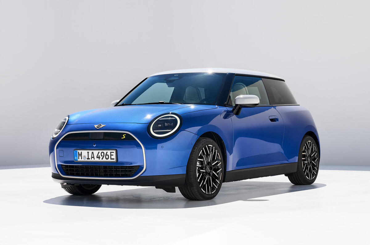 Mini Cooper Electric front quarter 