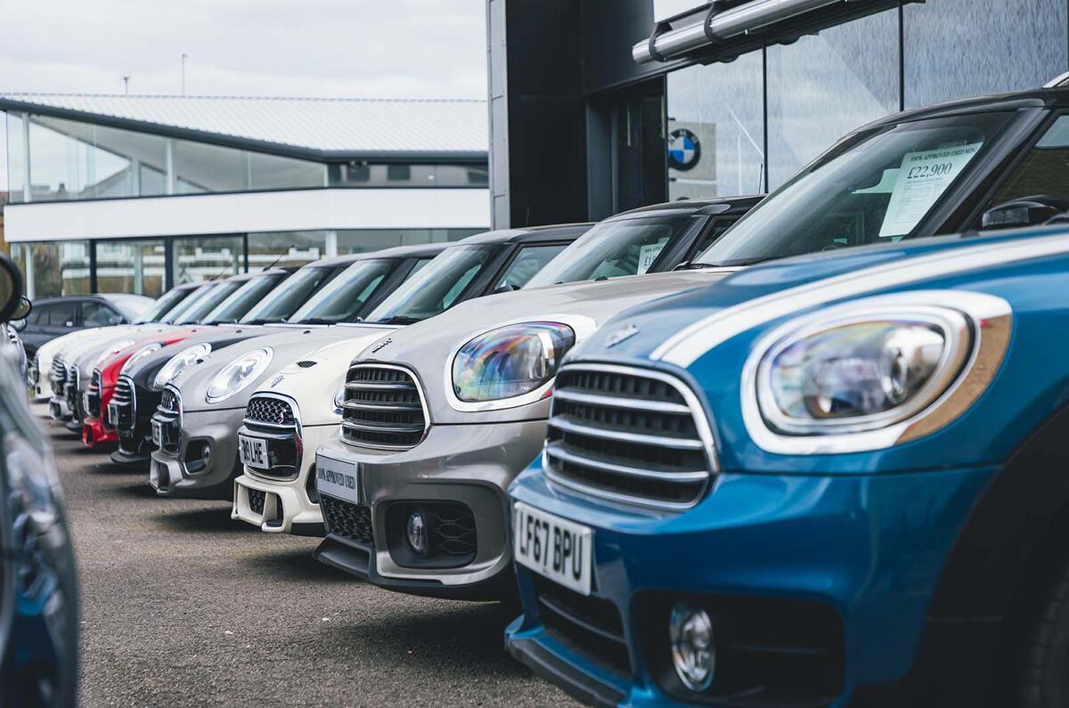Mini dealership
