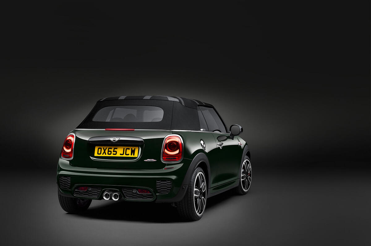 Mini John Cooper Works Convertible Unveiled Autocar