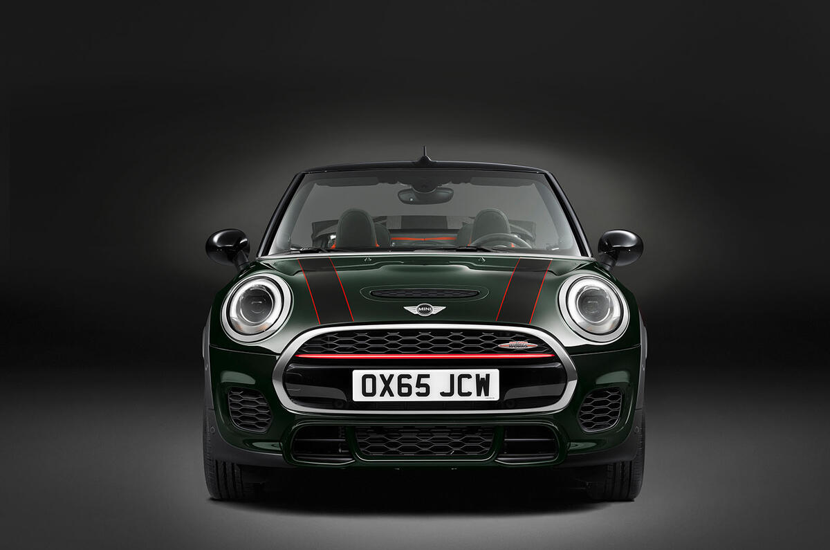 Mini John Cooper Works Convertible Unveiled Autocar