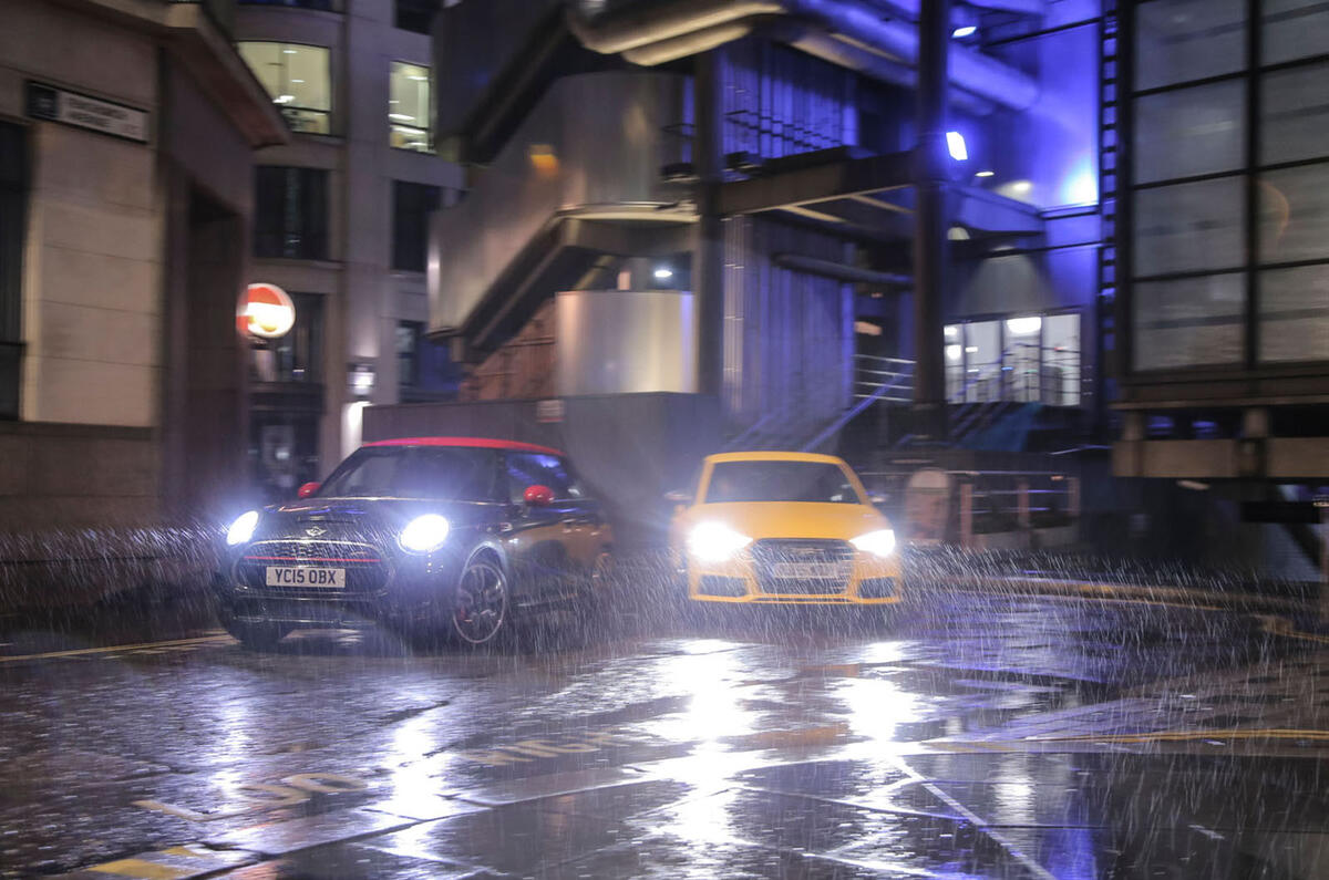 Mini John Cooper Works Versus Audi S1 Comparison Autocar