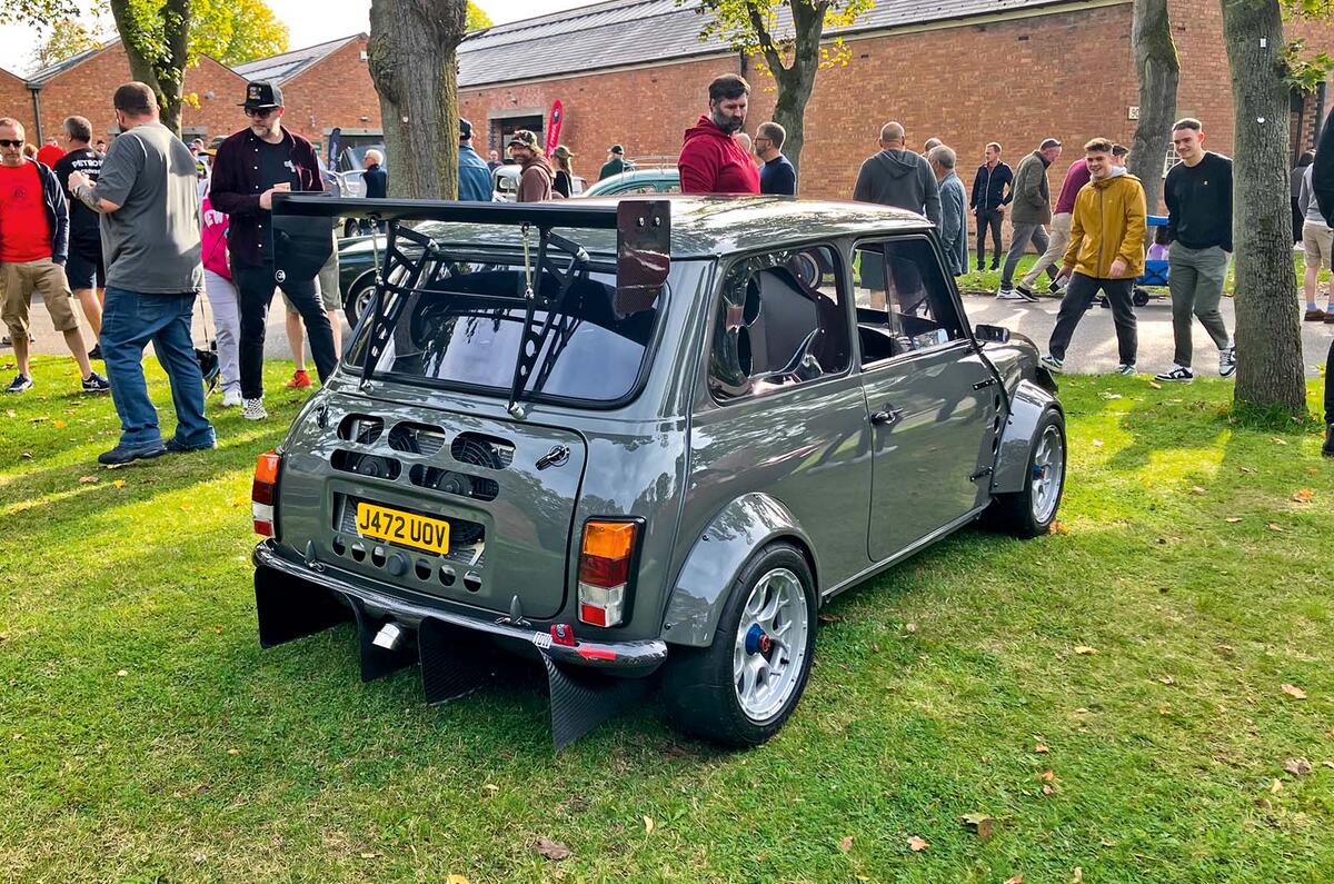 Mini at Bicester scramble