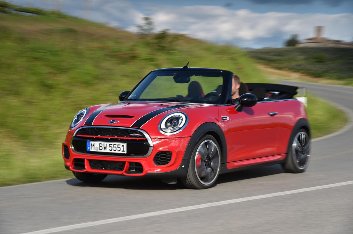 2016 Mini John Cooper Works Convertible Review Review Autocar
