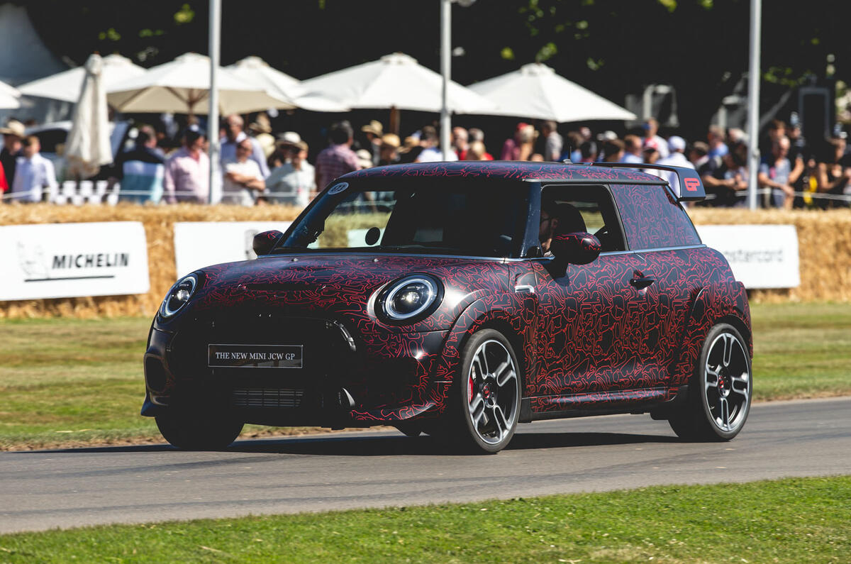 Mini JCW GP at Goodwood 2019 - front