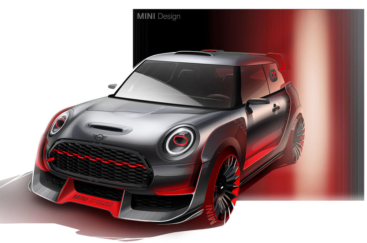 Red Hot Mini John Cooper Works Gp Concept Revealed At Frankfurt Evo