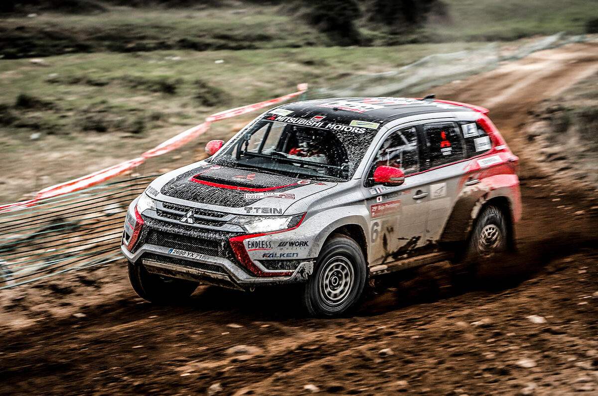 How to go rallying in a Mitsubishi Outlander PHEV | Autocar