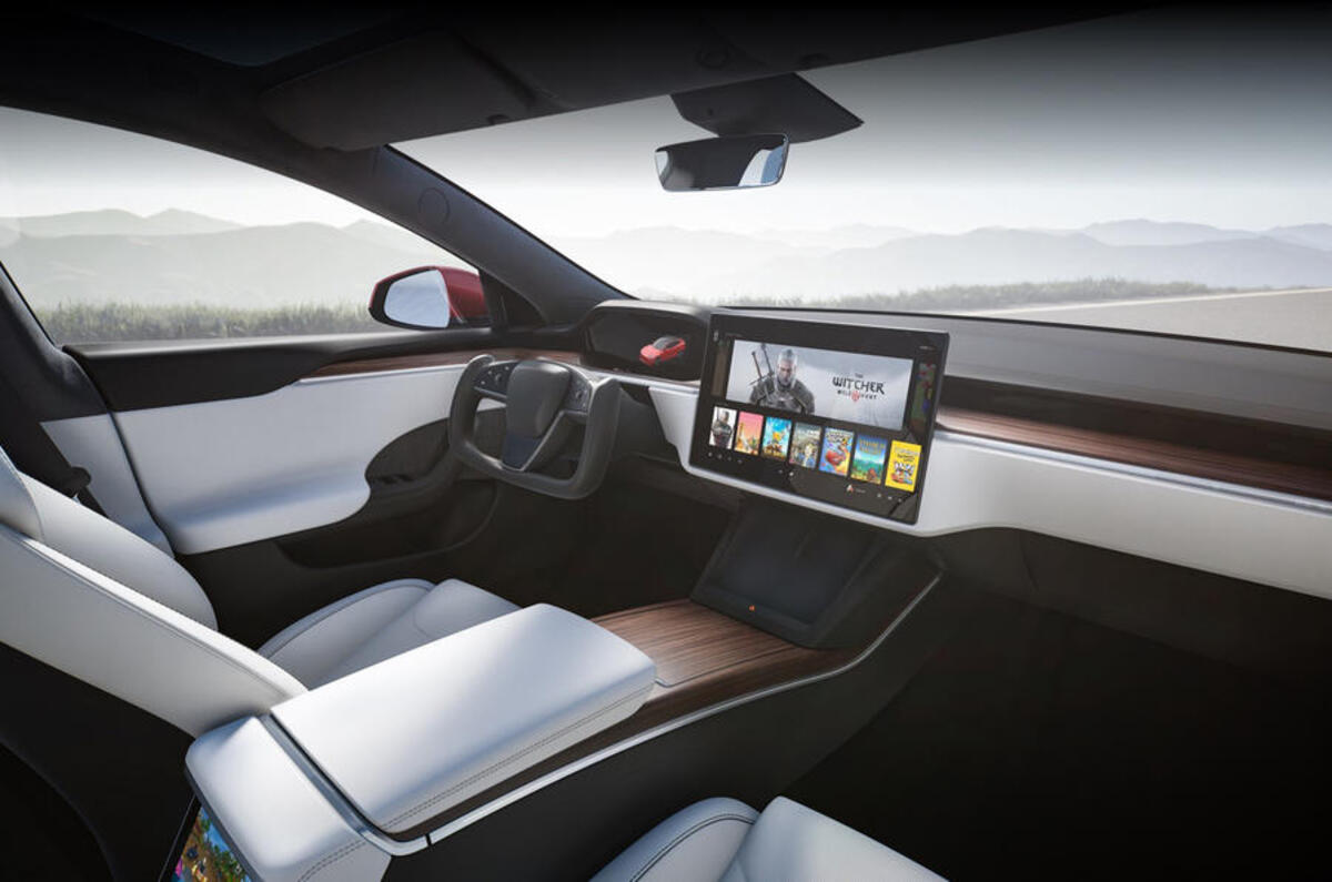 Tesla s steering sale wheel