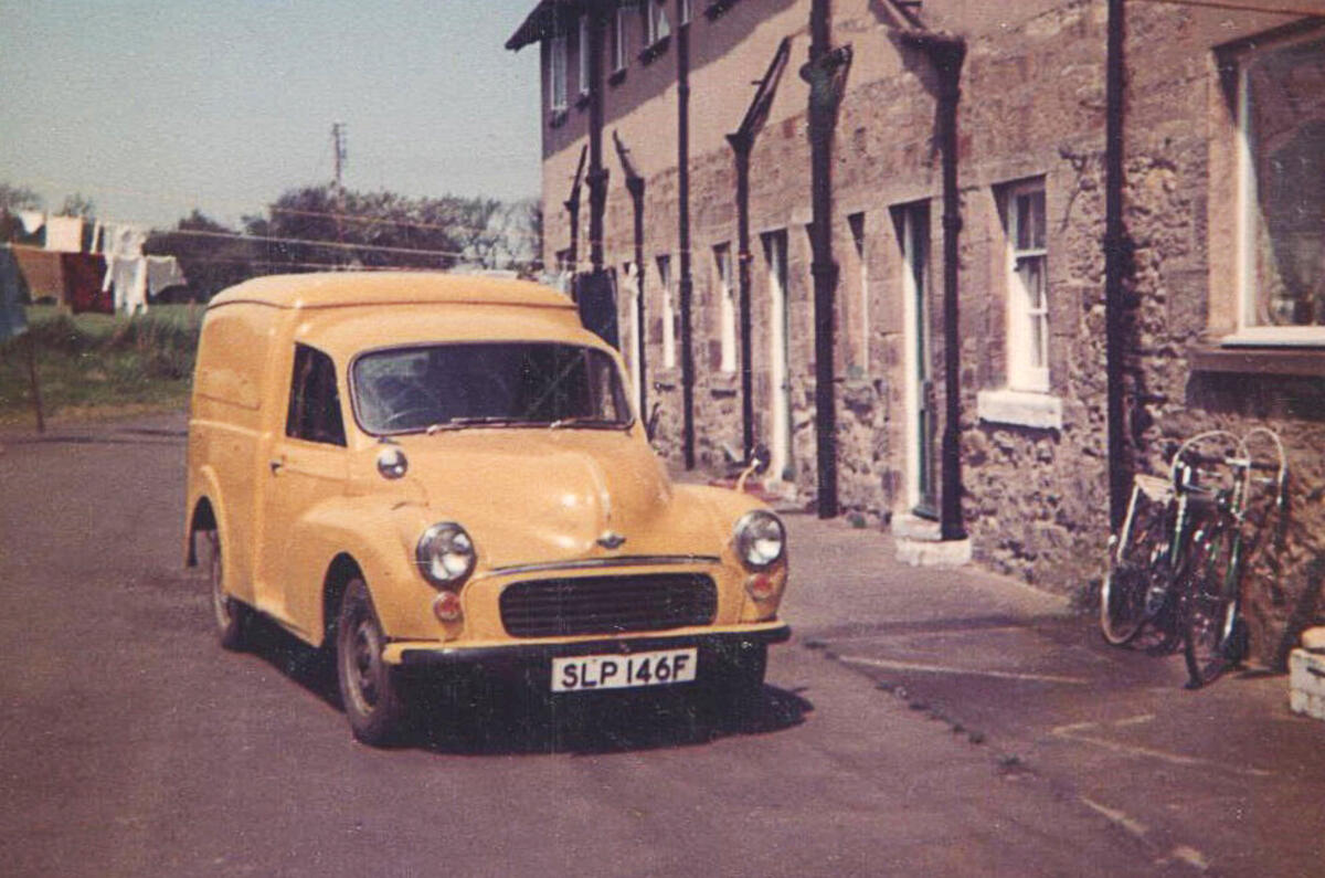 morris minor pedal car