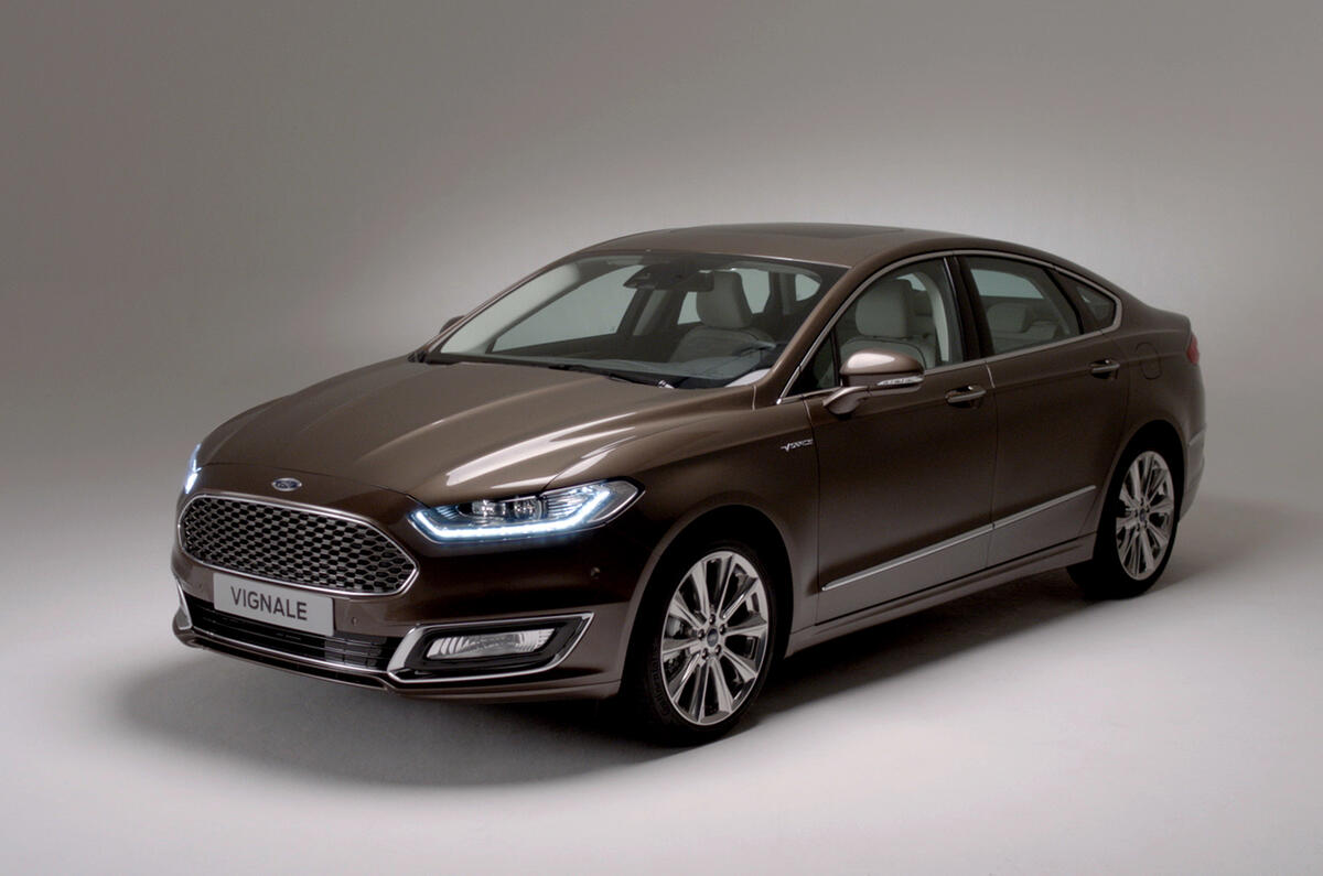 High spec 2015 Ford Mondeo Vignale revealed Autocar