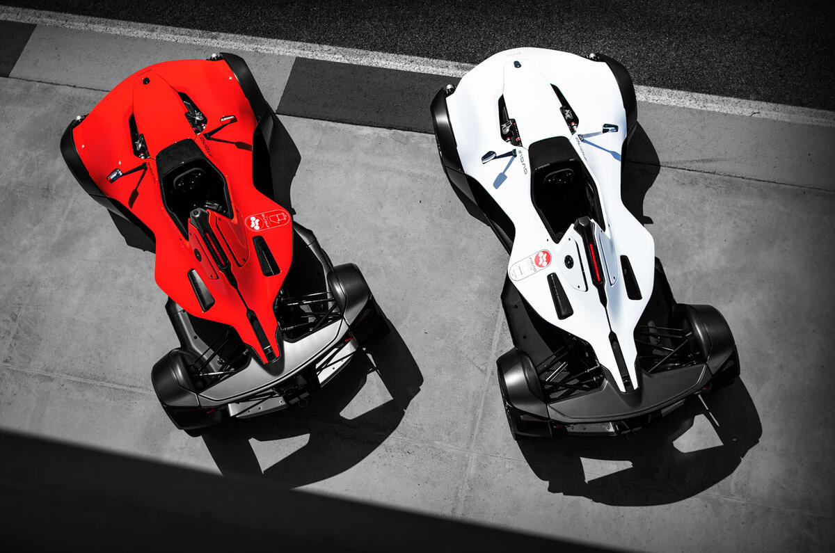 2020 BAC Mono One - red and white above