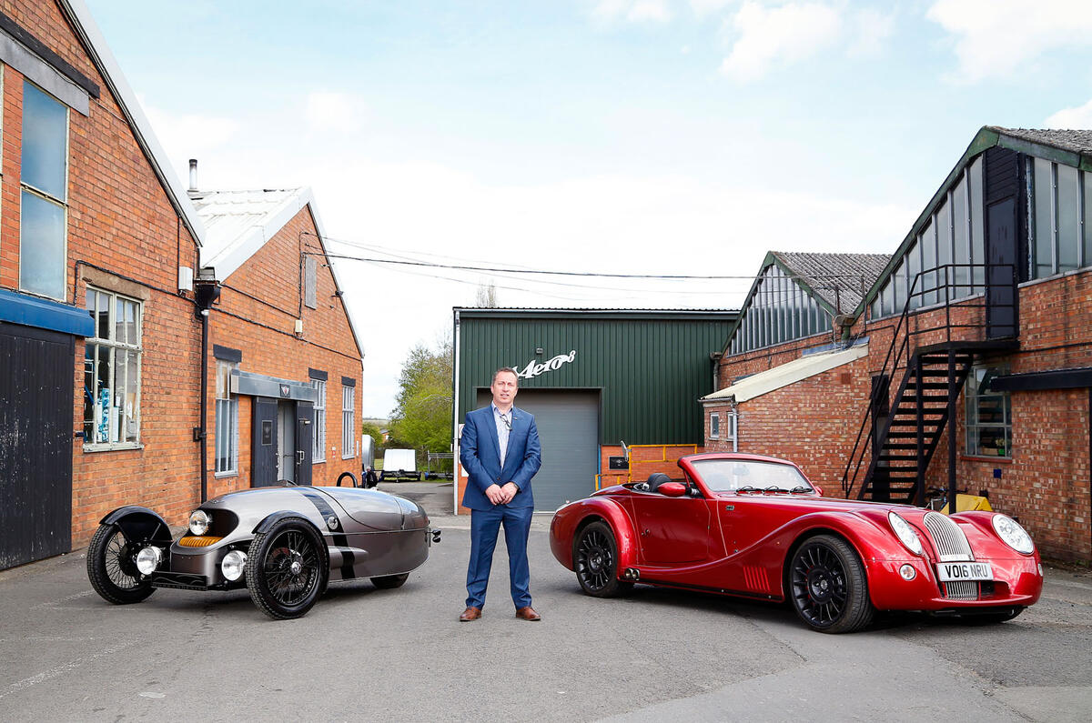Morgan Moebus A day with Morgan boss Steve Morris | Autocar